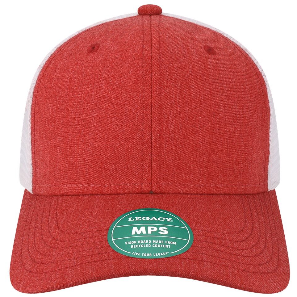 MPS-Melange Scarlet/ White
