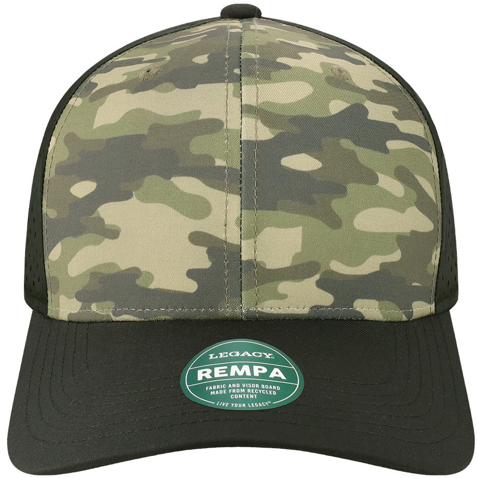 REMPA-Dark Olive Green Camo/ Black