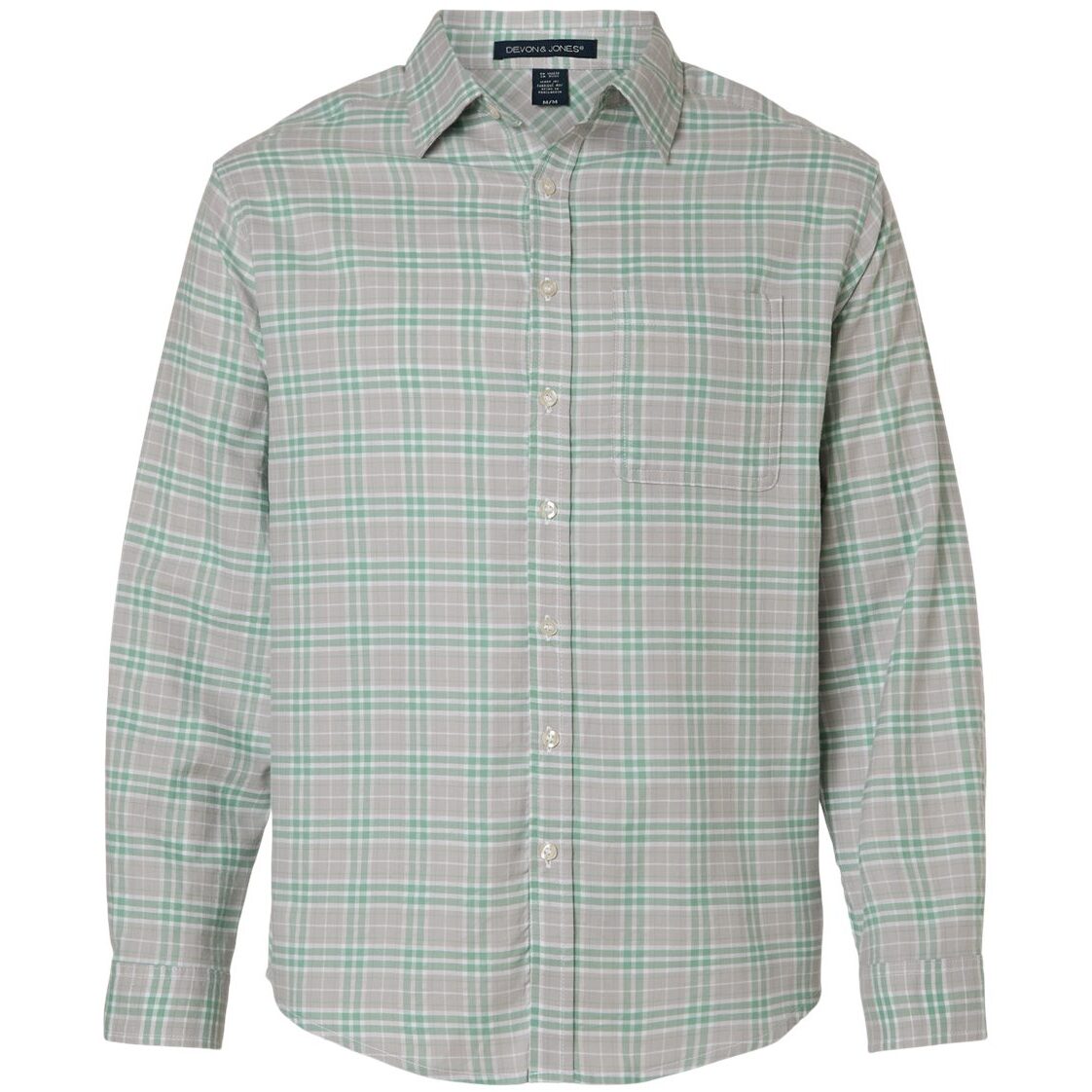 DG508-Grey/ Balsam Green/ White