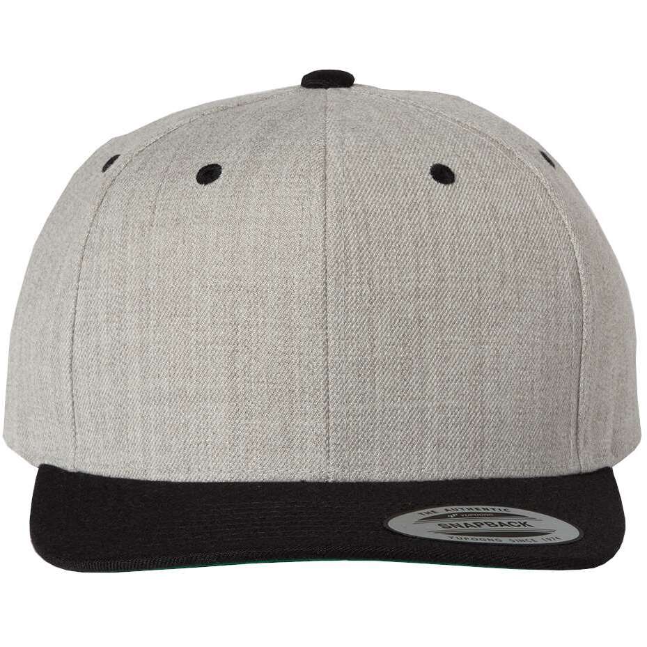 6089M-Heather/ Black