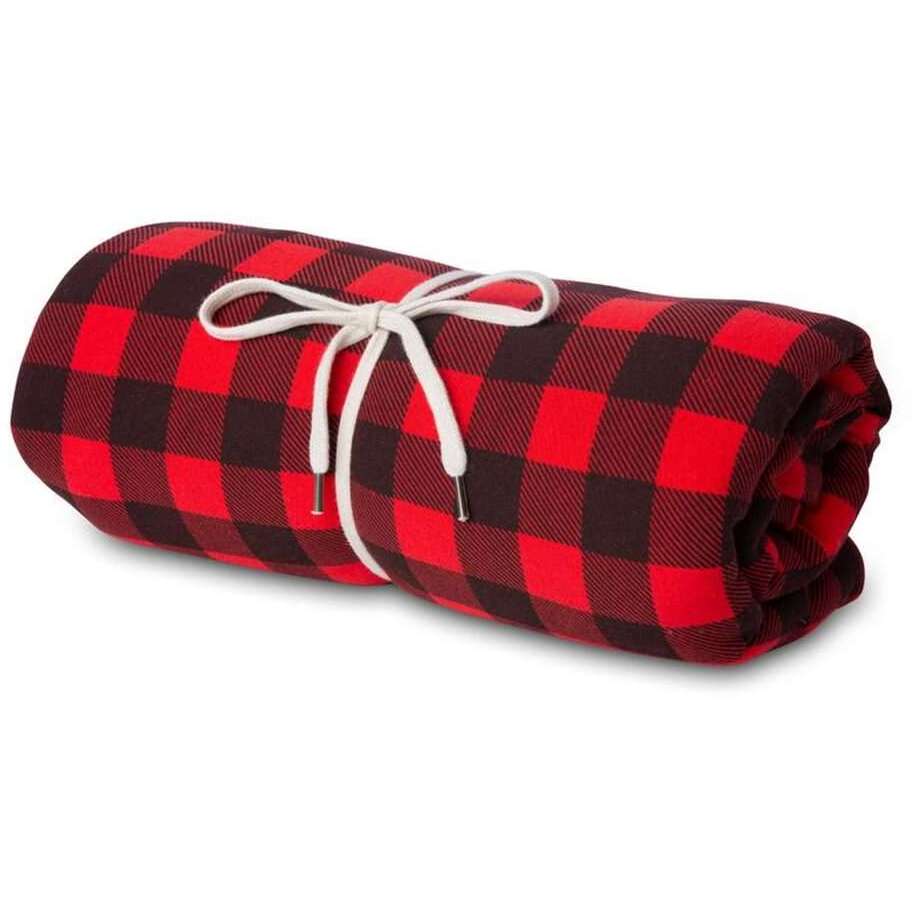 INDBKTSB-Red Buffalo Plaid