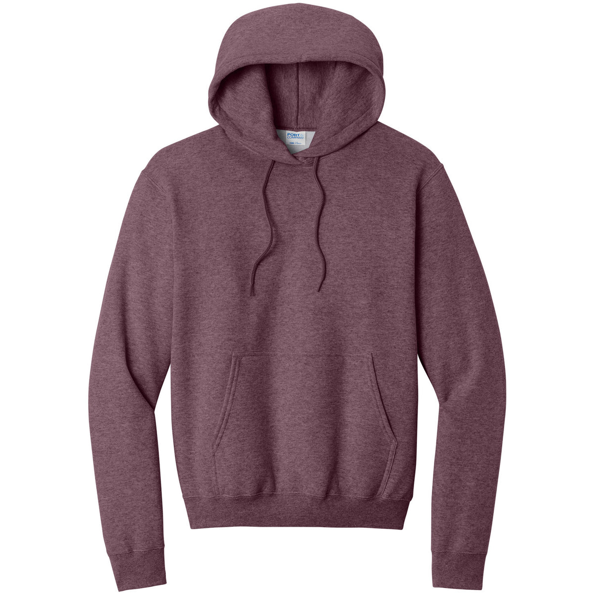 PC78H-Heather Athletic Maroon